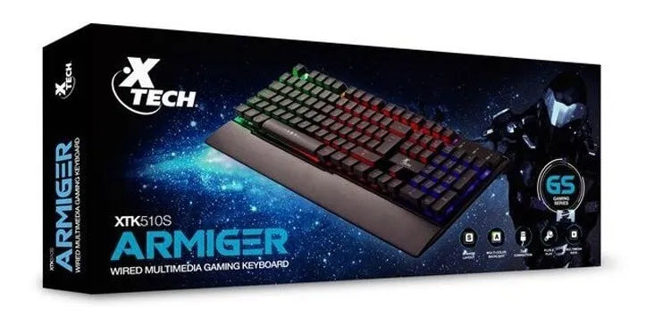 Teclado Xtech Armiger XTK 510 s