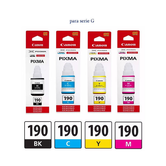 Tintas Pixma 190