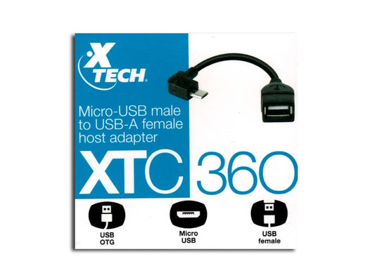 Adaptador anfitrion con conector a USB 360 XTC