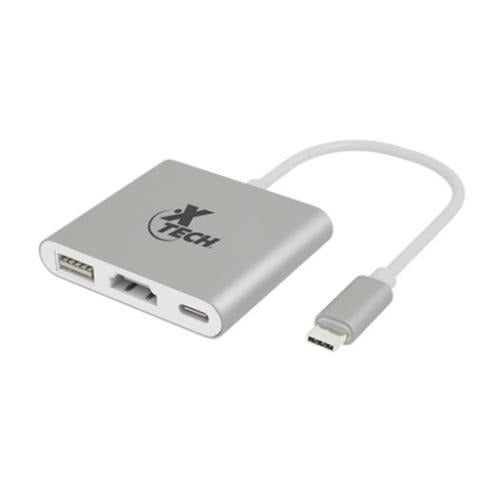 Adaptador Multipuerto USB Tipo C 3 en 1