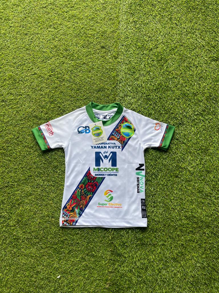 Primer uniforme Jacalteco FC Local Para Niños